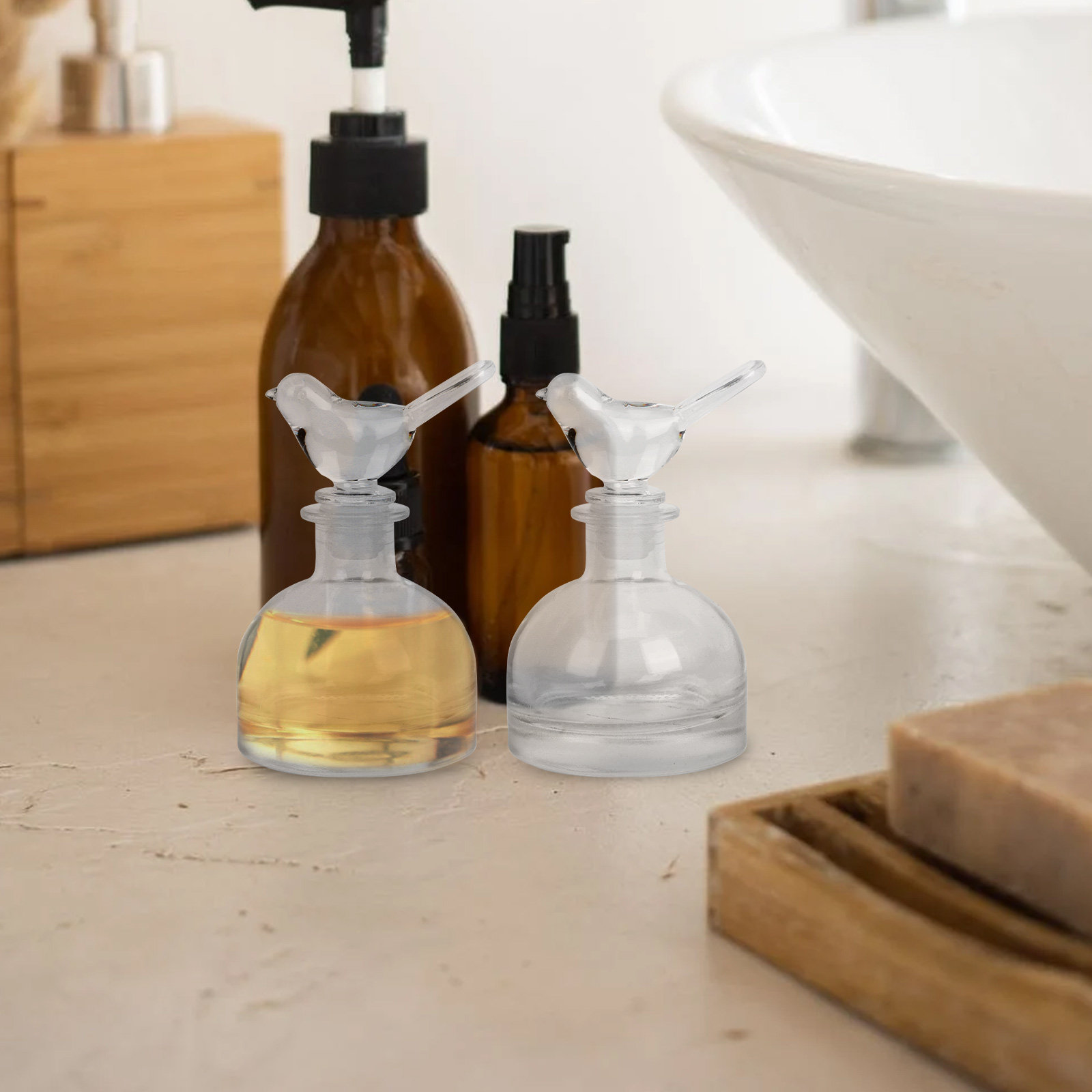 2 шт. стеклянные флаконы для д – обзор и цена Home Fragrance