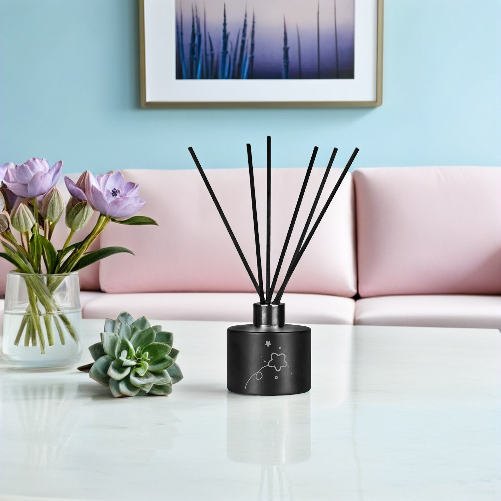 200 шт. черных фибровых диффуз – обзор и цена Reed Diffuser Set